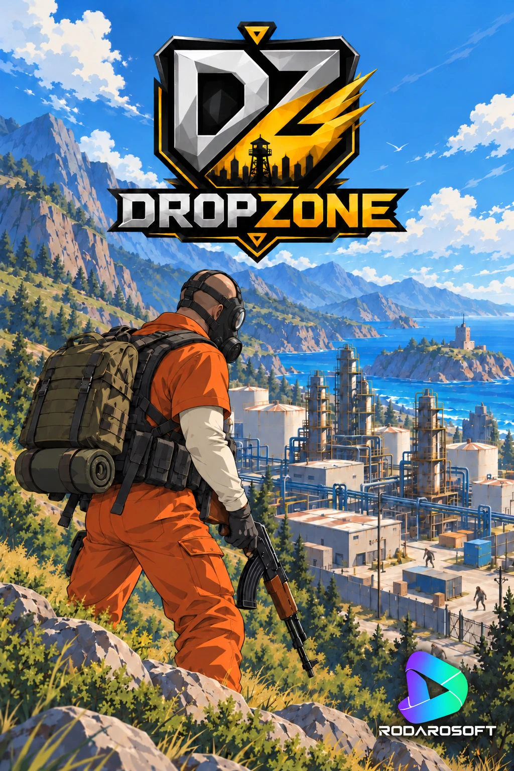 Dropzone portrait poster